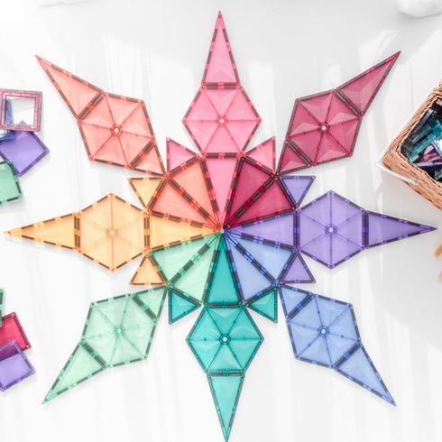 CONNETIX - 40 Piece Pastel Geometry Pack